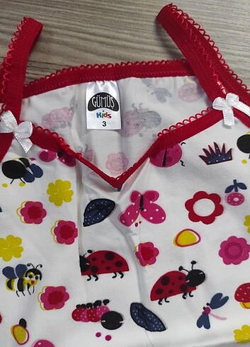 3 numara kız çocuk takım modeli  - Görsel 2