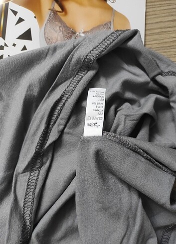 xxl Beden gri Renk 2xl beden penye gecelik modeli
