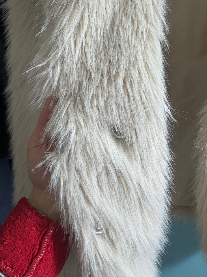 Zara Bej Kadın Kürk Detaylı - Görsel 4