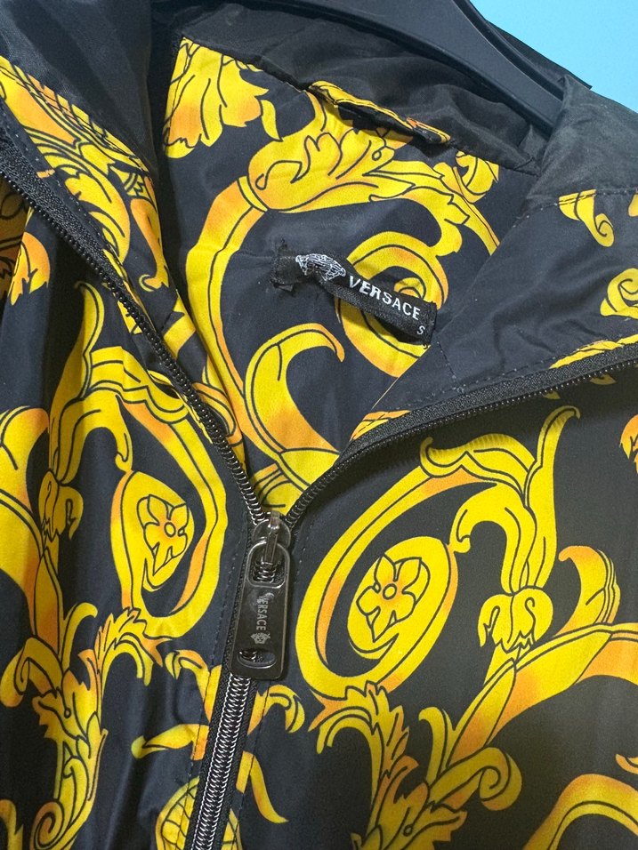 Unisex Versace Yağmurluk - Görsel 3