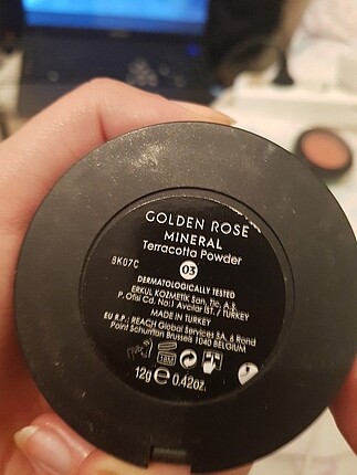 Golden Rose Mineral pudra