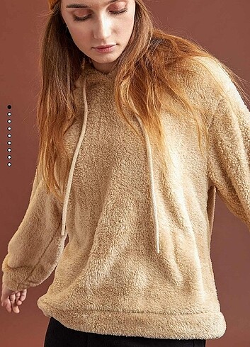 Peluş sweatshirt 