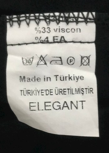 Siyah Kadın Palazzo Kumaş Pantolon - Görsel 9