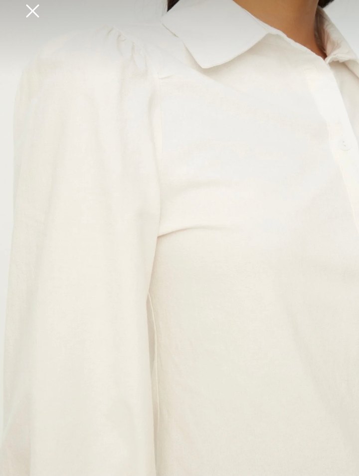 Trendyolmilla/ Balon Kol Kadın Gömlek - Görsel 3