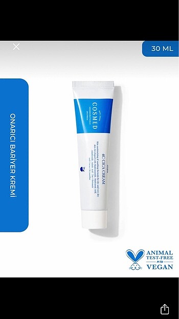 Cosmed/ Atopia 4C Cica Krem - Görsel 8