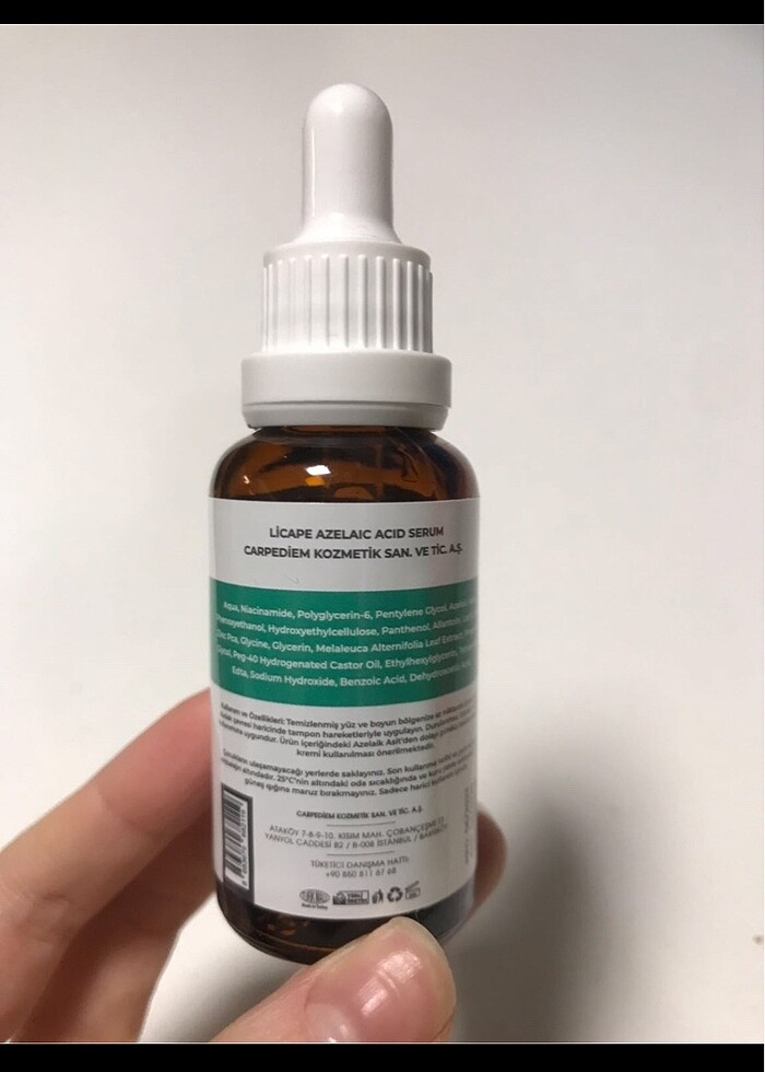 Licape/ Azelaik Asit Cilt Serumu - Görsel 3