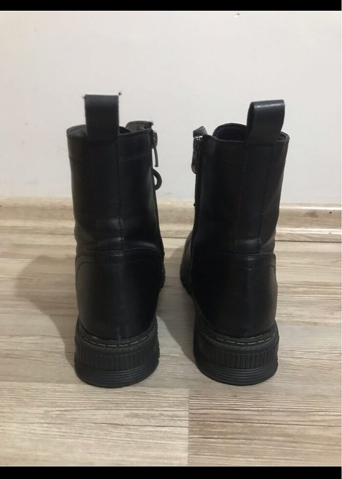 Kadın Siyah Postal/ Bot - Görsel 5