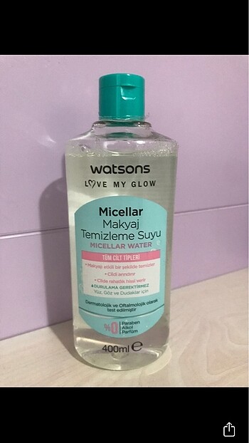 Watsons Micellar Makyaj Temizleme Suyu