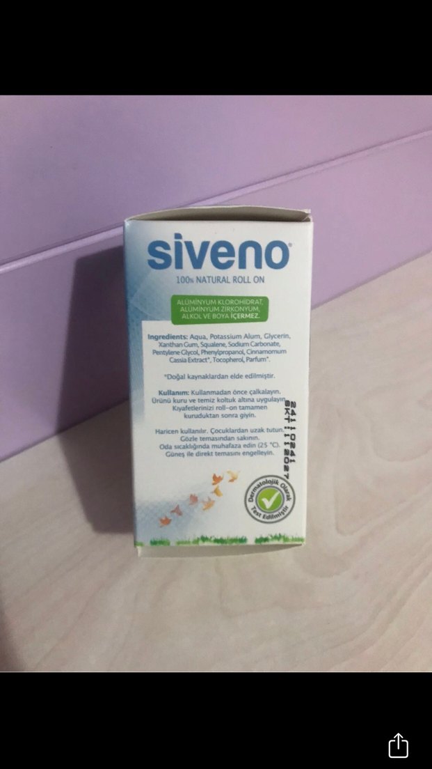 Siveno Doğal Teen Roll-On Deodorant - Görsel 5
