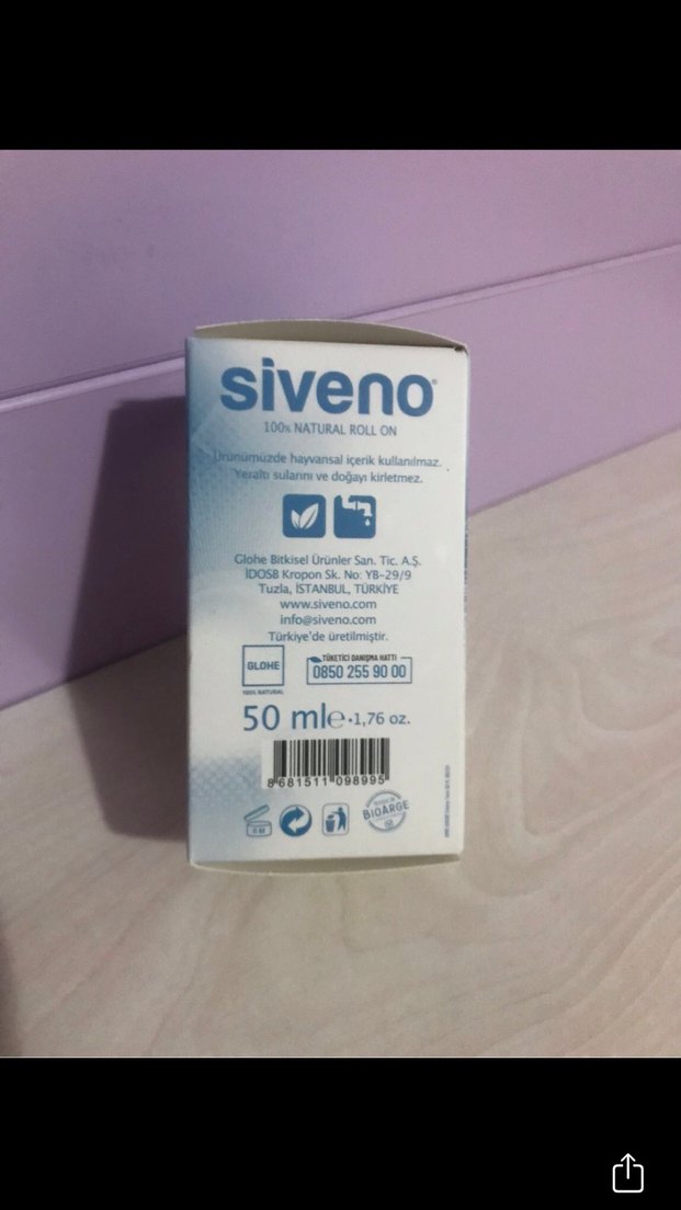 Siveno Doğal Teen Roll-On Deodorant - Görsel 4