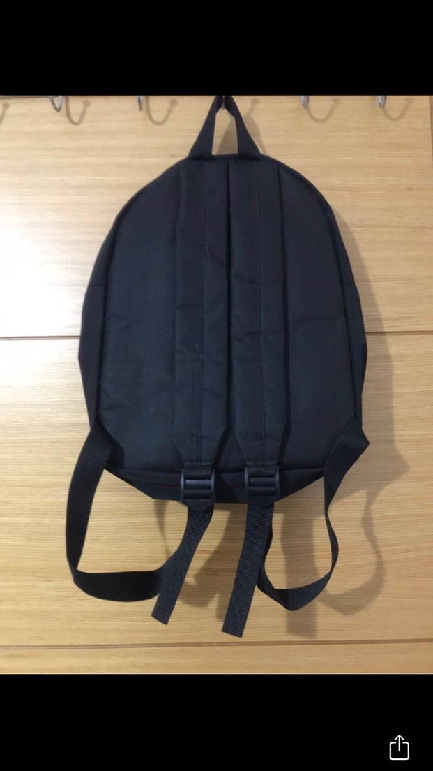 Siyah Fermuarlı Sırt Çantası - Görsel 4