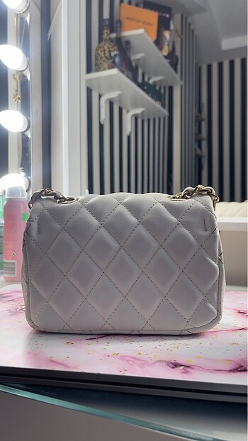 Beden beyaz Renk Chanel mini çanta