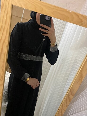 Diğer Düz siyah elbise
