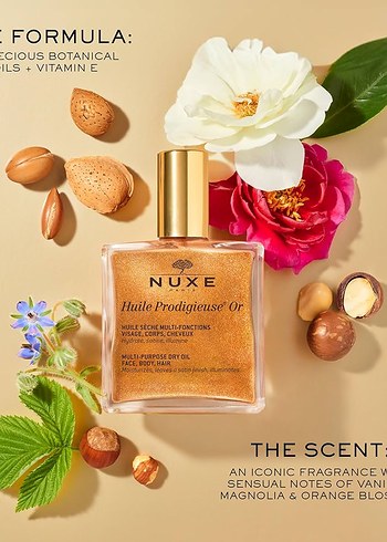 Nuxe Nuxe Huile Prodigieuse Or Çok Amaçlı Kuru Yağ