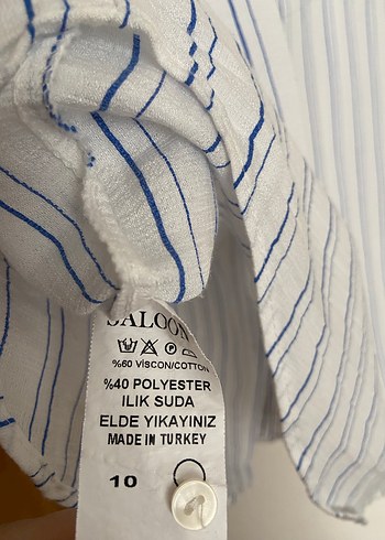 Diğer Boncuk detaylı gömlek