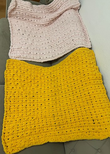 El Örgü puffy Bebek battaniyesi alize - Görsel 7