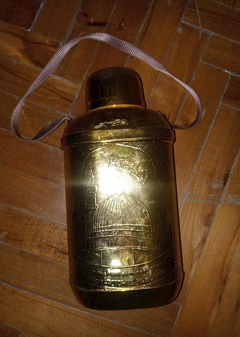 Parlak Altın Renkli suluk termos - Görsel 5