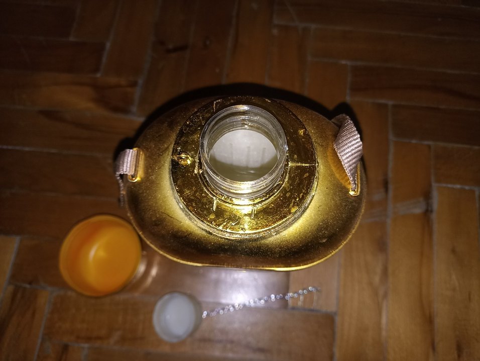 Parlak Altın Renkli suluk termos - Görsel 3