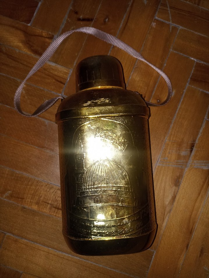 Parlak Altın Renkli suluk termos - Görsel 5