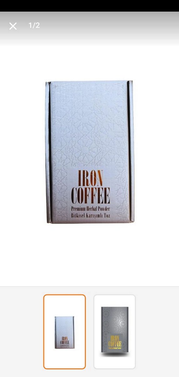 Iron Coffee Premium Bitkisel Toz - Görsel 2