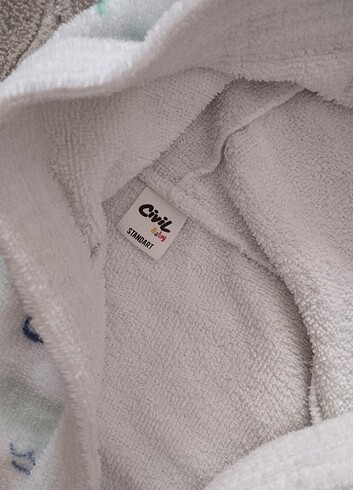  Beden Bebek havlu bornoz civil baby yumuşacik