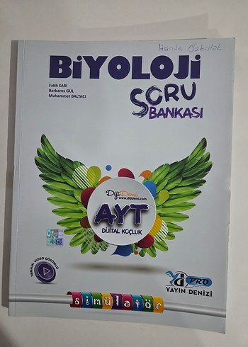 YAYIN DENİZİ AYT BİYOLOJİ SORU BANKASI YKS