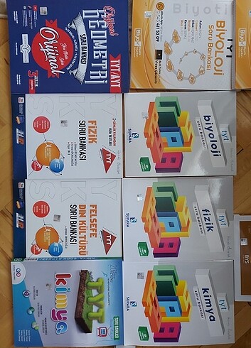 YKS TYT AYT TEST KİTAPLARI