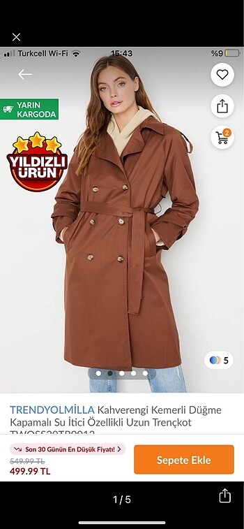 Trendyol & Milla Kadın trençkot
