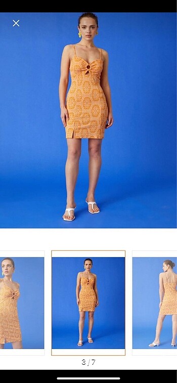 xs Beden Bershka mini elbise