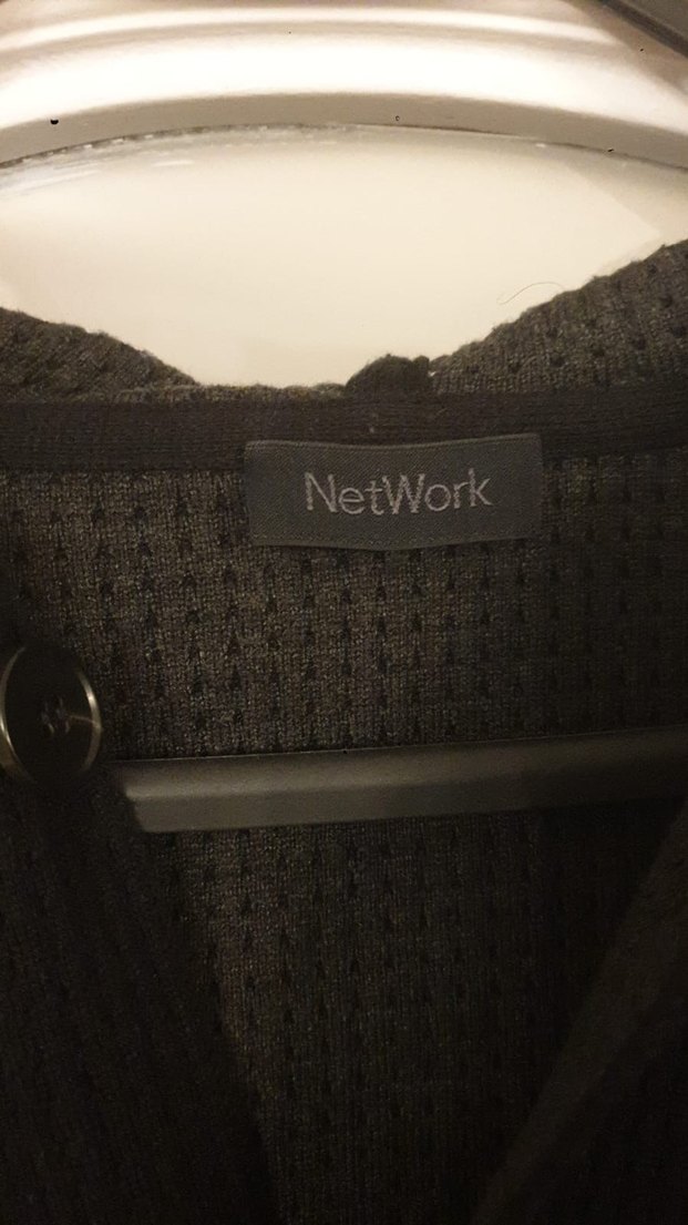 Düğmeli Siyah Midi Erkek Hırka - Görsel 4