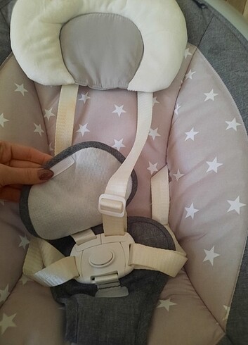 0 - 13 kg Beden gri Renk Otomatik sallanabilir ana kucağı Huggy Nest