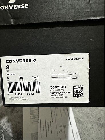 39 Beden Converse