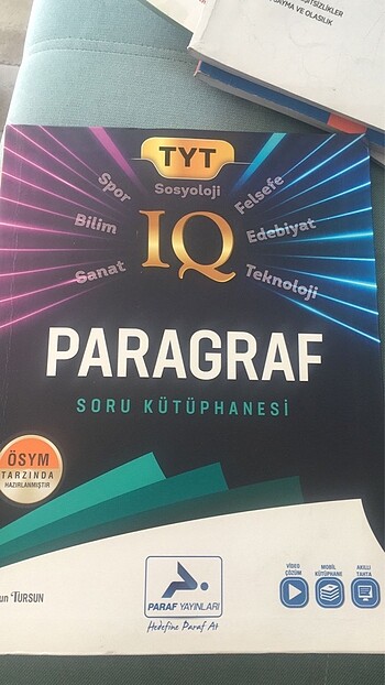 Paraf Yayınları IQ paragraf soru bankası