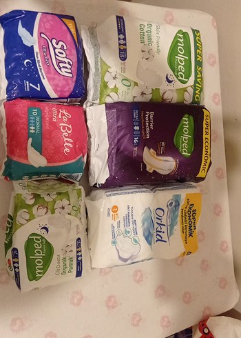 Molped Organik Pamuklu ve Softy Gece Pedi