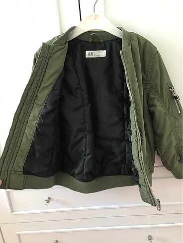 4 Yaş Beden haki Renk H&M erkek çocuk mont