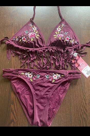 Penti Nakışlı Bohem Bikini Takımı