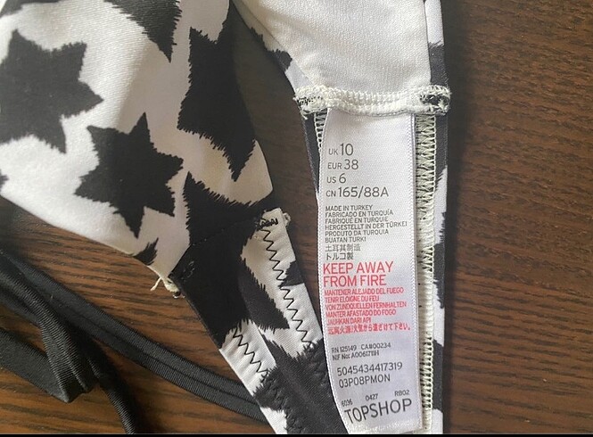 Topshop TOPSHOP MARKA İHRACAT BİKİNİ TAKIMI