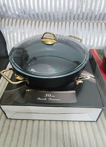  Beden 30cm Granit Tencere 