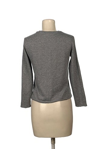 xs Beden Mavi Sweatshirt %70 İndirimli.