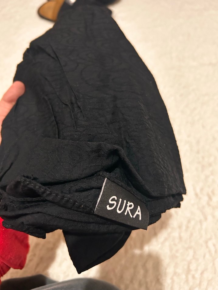 Kırmızı Kadın Jaqar Şal Freshscarfs - Görsel 5