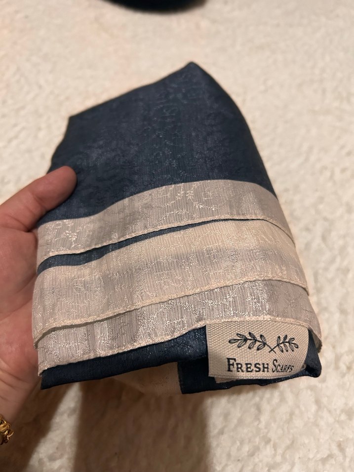 Kırmızı Kadın Jaqar Şal Freshscarfs - Görsel 3