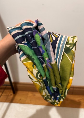 İmannoor Hafif Haki Drapeli Kadın Şal - Görsel 4