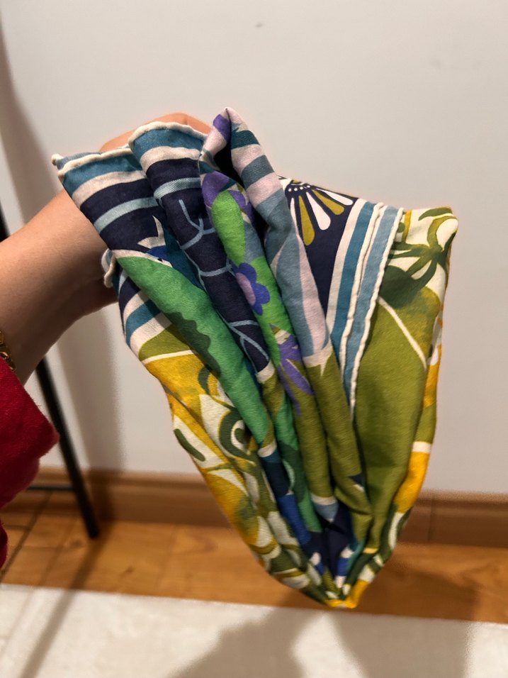 İmannoor Hafif Haki Drapeli Kadın Şal - Görsel 4