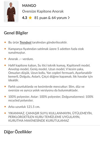 Kahverengi Uzun  Kemerli Kadın Kaban - Görsel 4
