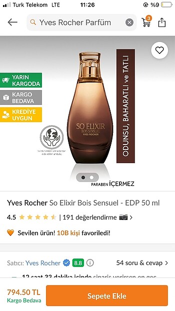 Yves Rocher so elixir bois sensuel