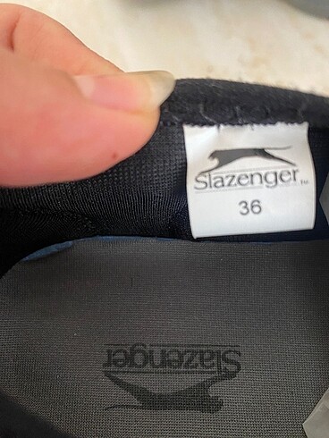 Slazenger siyah spor ayakkabı
