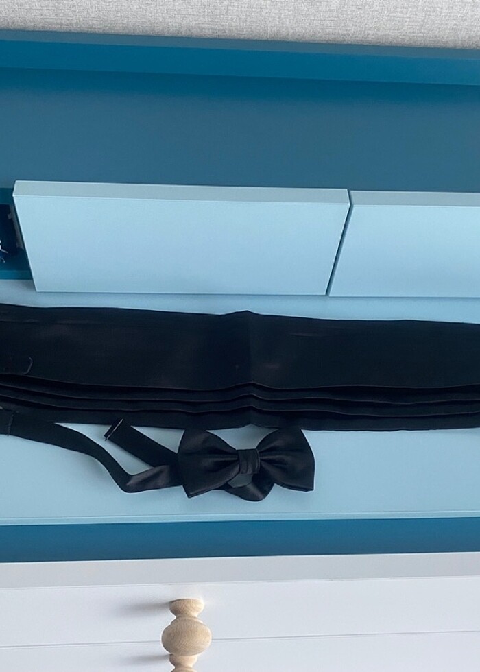 Sarar papyon kuşak damat takımı - Görsel 2