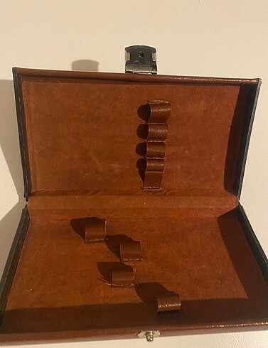 Vintage manikür seti kutusu - Görsel 3