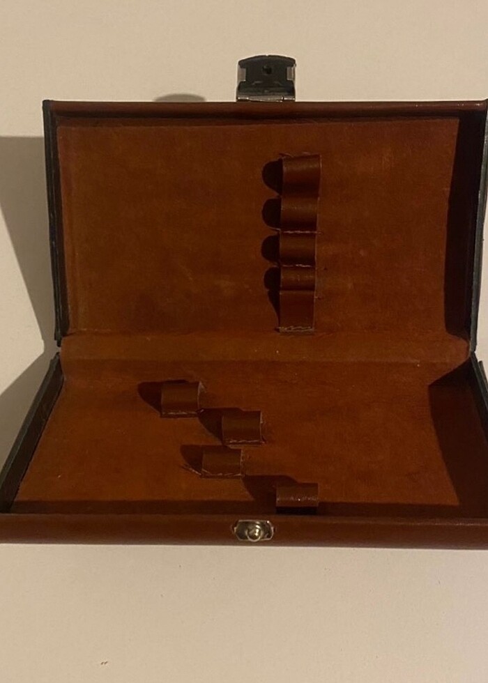 Vintage manikür seti kutusu - Görsel 2