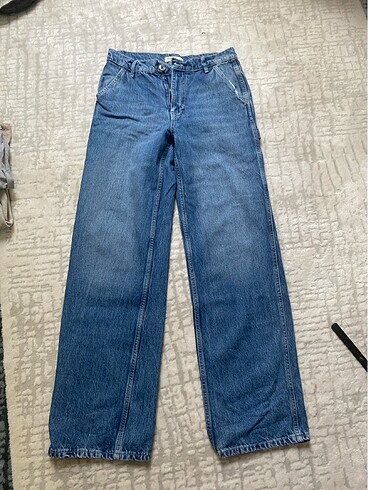 P&B düz paça jean